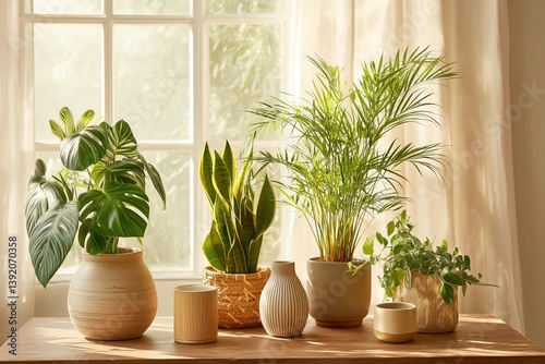 Serene scenes of sustainabl...
