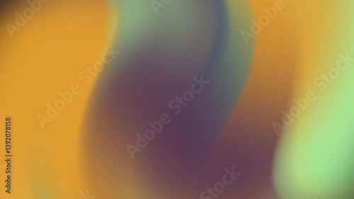 Abstract Swirls of Autumnal Hues