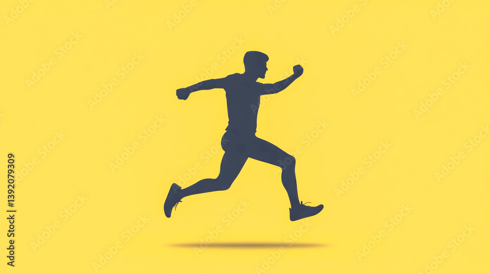 An energetic jumping jack icon representing a dynamic warm-up exercise, ideal for fitness, cardio, and workout routines An energetic jumping jack icon representing a dynamic warm-up exercise, ideal for fitness, cardio, and workout routines