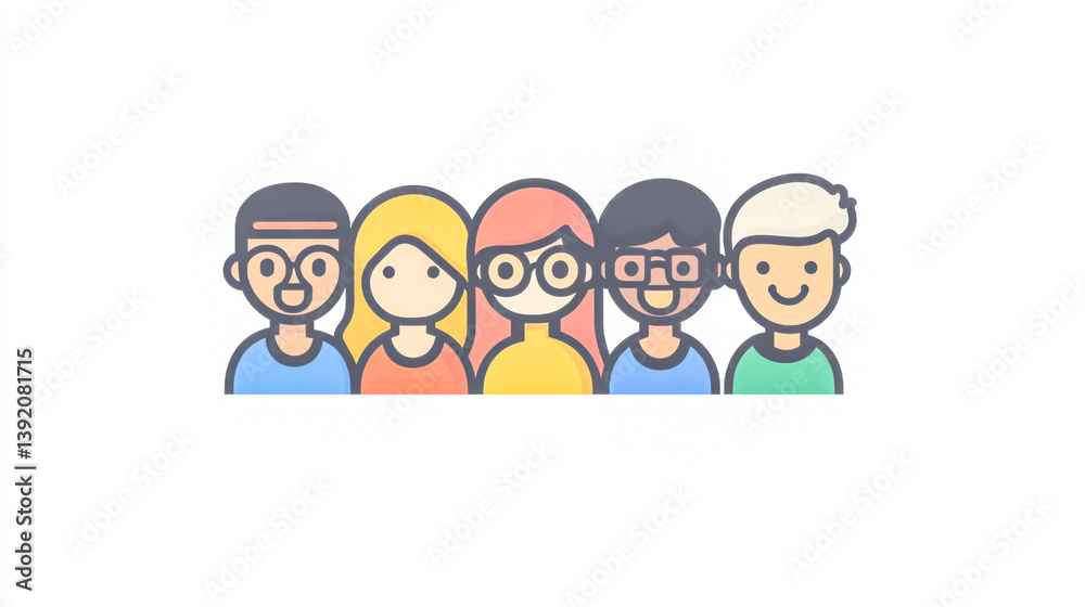 An icon featuring diverse people from various backgrounds and cultures, representing inclusivity and unity. An icon featuring diverse people from various backgrounds and cultures, representing inclusivity and unity.