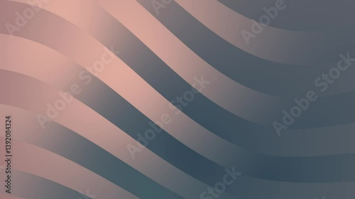 Abstract Wave Background: Serene Pink and Gray Curving Lines