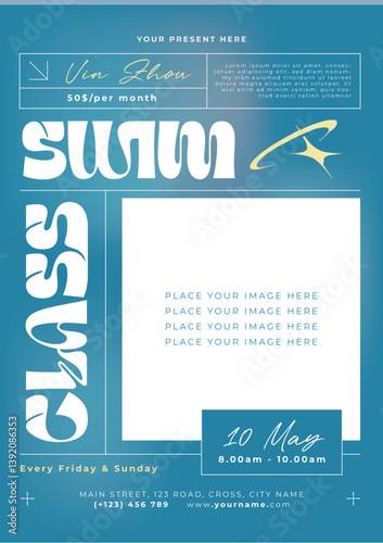 Swim Class Flyer