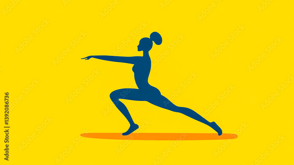 An illustrative warm-up icon depicting a person engaging in a stretching exercise, symbolizing flexibility, fitness, and physical preparation. An illustrative warm-up icon depicting a person engaging in a stretching exercise, symbolizing flexibility, fitness, and physical preparation.