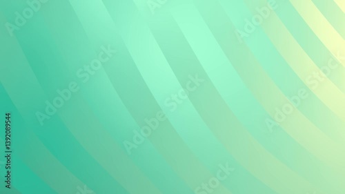 Abstract Mint Green and Yellow Gradient Background