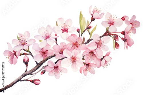 Wallpaper Mural Blossom flower cherry plant. Torontodigital.ca