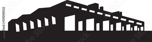 Modern Architectural Building Silhouette