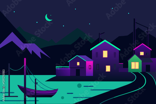 night city landscape