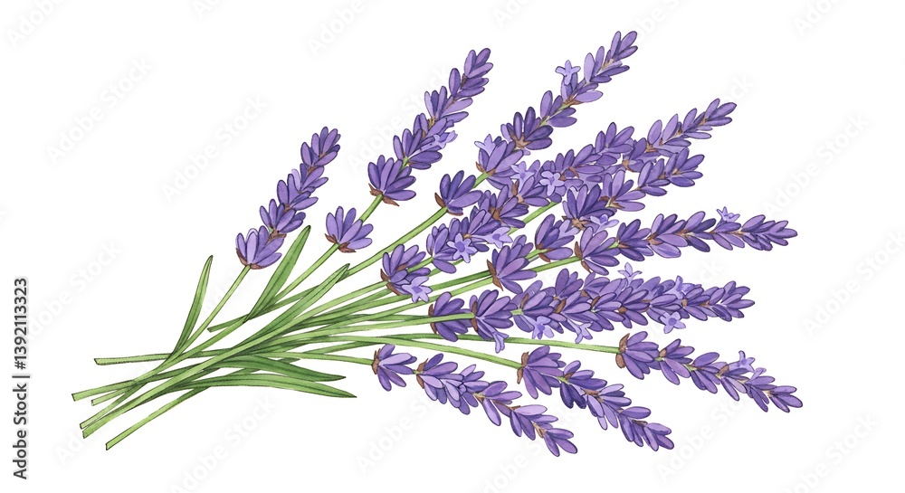 Fototapeta premium Purple Reverie AI Generated