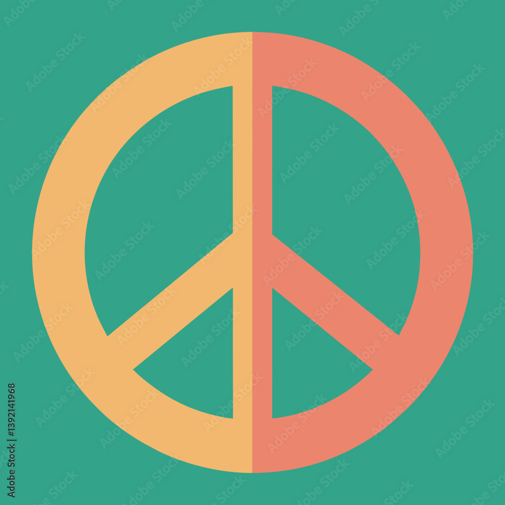 peace sign, peace symbol, vector illustration peace sign, peace symbol, vector illustration