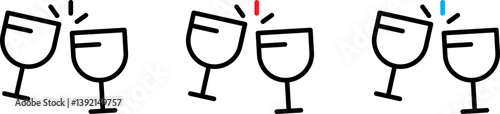 Glass vector icon.eps