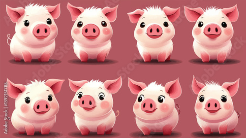  Mood Piggy Cuteness.