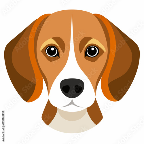 beagle dog head