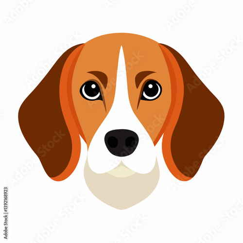 beagle dog head
