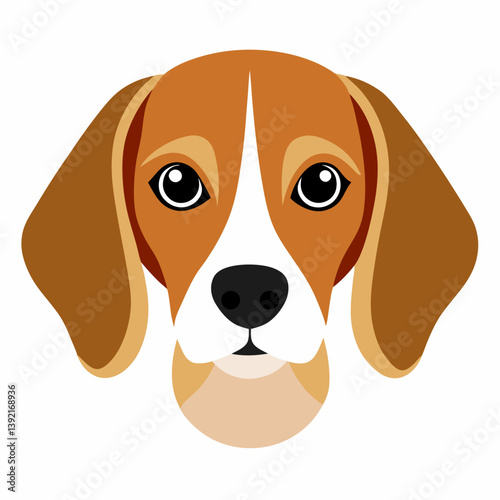 beagle dog head