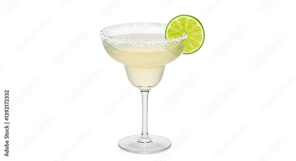 custom made wallpaper toronto digitalMargarita glass mockup with a salted rim and a lime slice on the edge