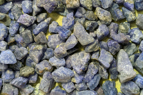 blue tanzanite mineral texture