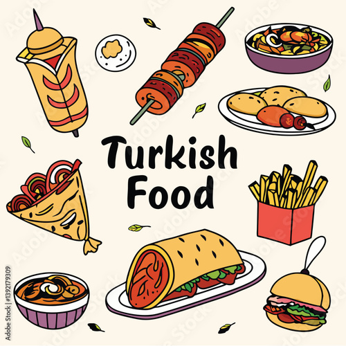 Delicious Turkish Food Kebabs, Wraps, and More