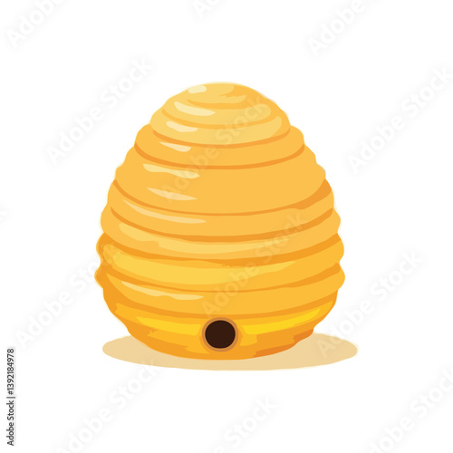 Honey hive vector illustration