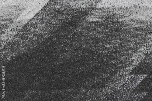 Photocopies of a black and white sheet of paper with a background or texture with grain and noise illustration	