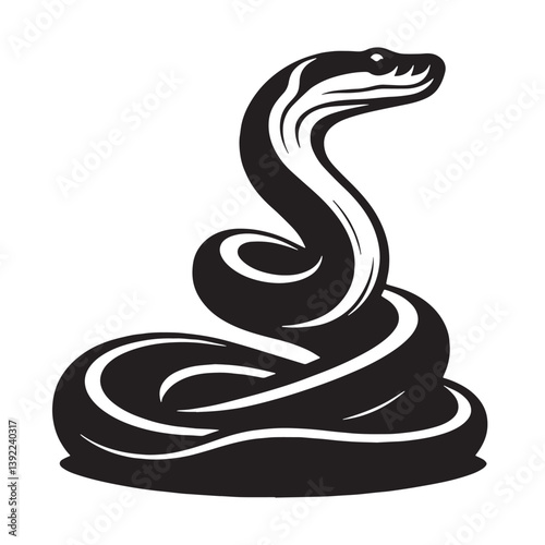 Wallpaper Mural Stealthy Python silhouette, camouflaging perfectly in its environment – Python illustration – Python vector – Snake silhouette

 Torontodigital.ca