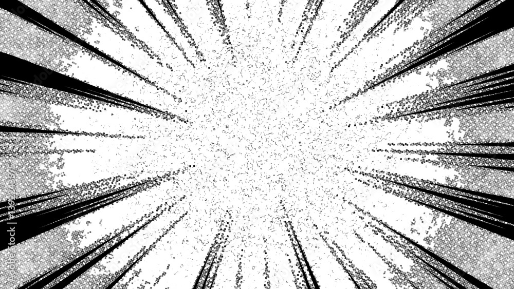 Obraz premium grunge sunburst background