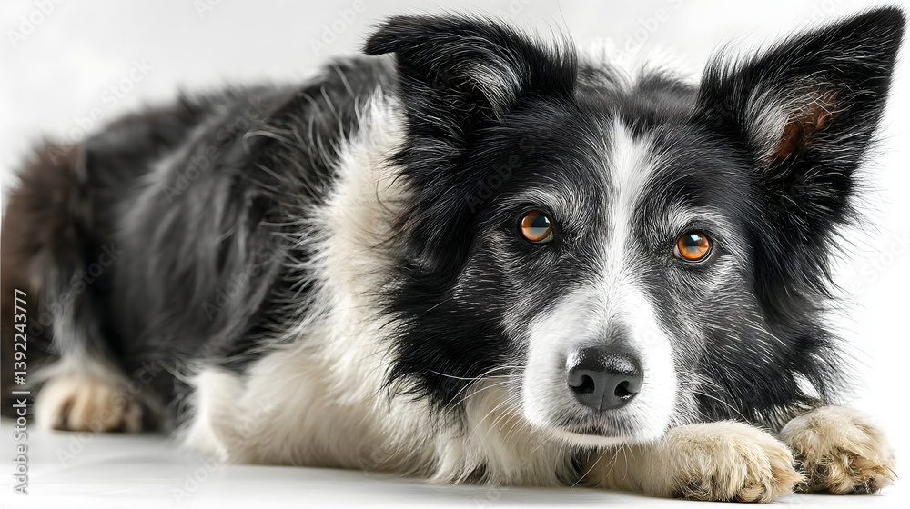 Fototapeta premium border collie dog