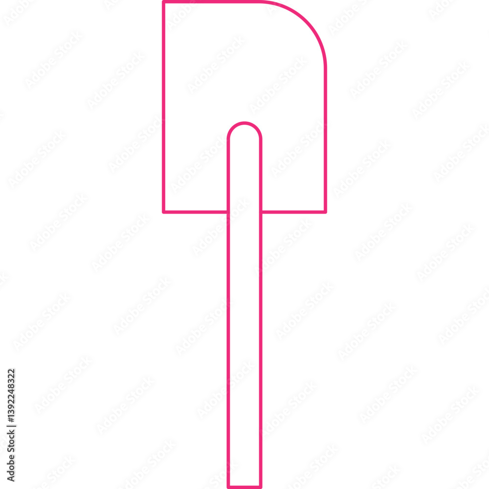Spatulaicon single vector illustration Spatulaicon single vector illustration