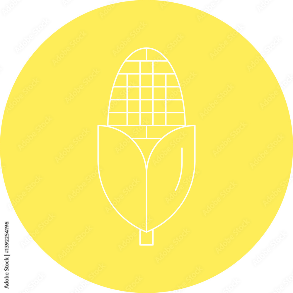 Cornicon single vector illustration Cornicon single vector illustration