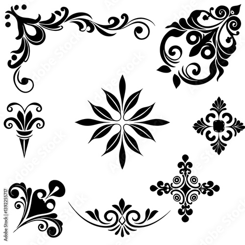 border ornament elements