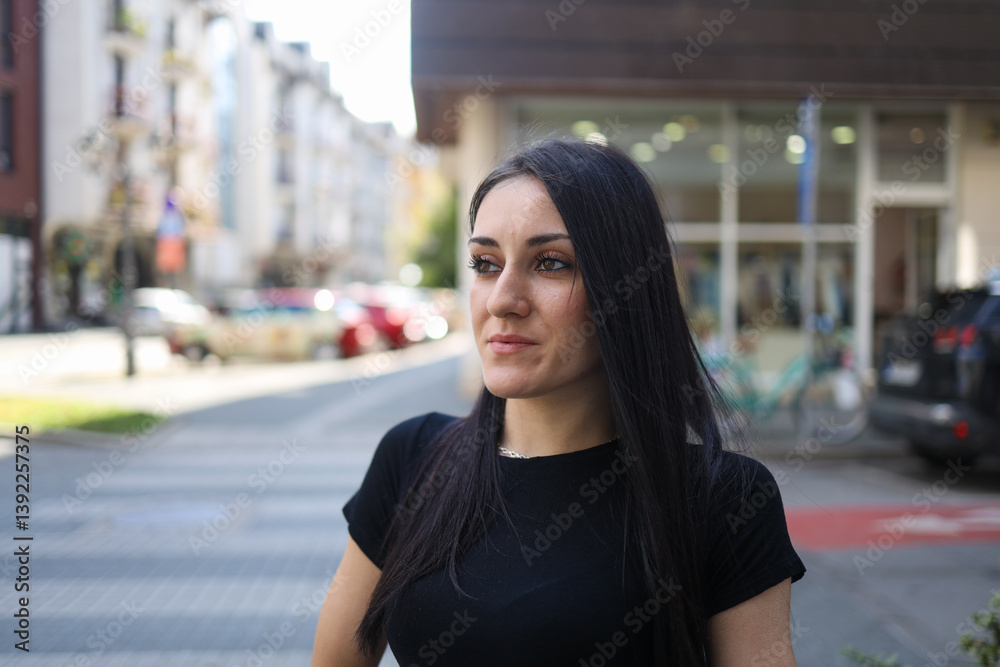 Female with a Disability in an Urban Setting Female with a Disability in an Urban Setting