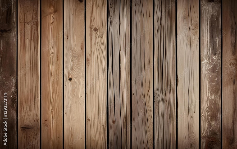 Fototapeta premium Old Wooden Wall Background