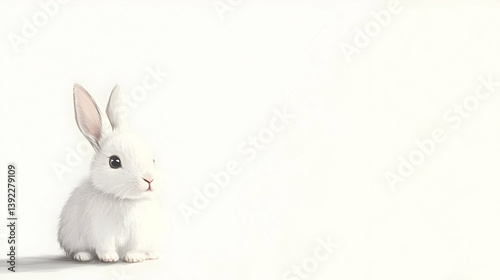 drawing a simple bunny illustration