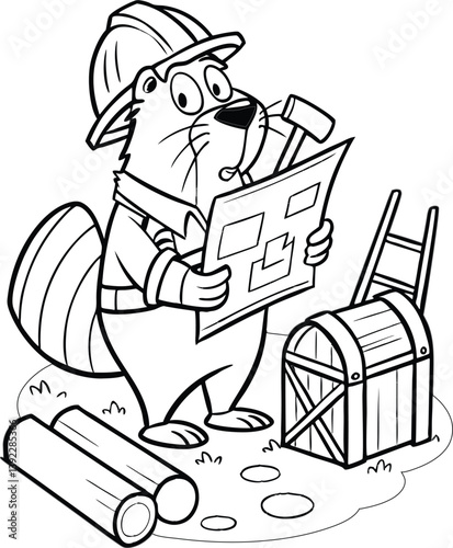 Funny Animals Performing Various Jobs