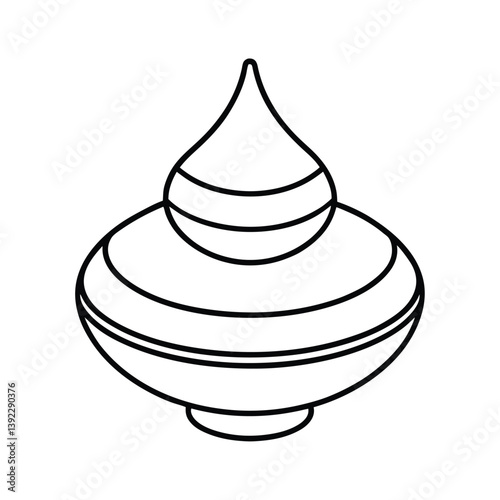 Ice cream and cake vector illustration for celebrations and sweet desserts