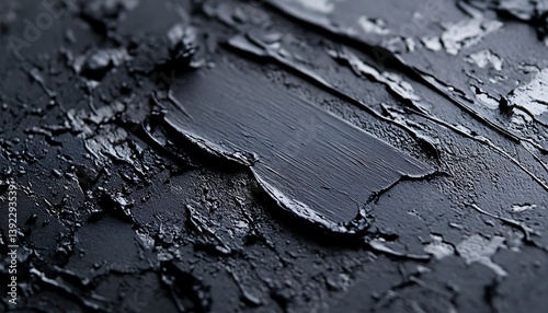 Dark Paint Texture Closeup photo