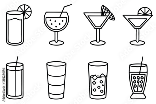 Old Fashioned Line Art Unique Design for Traditional Artwork  