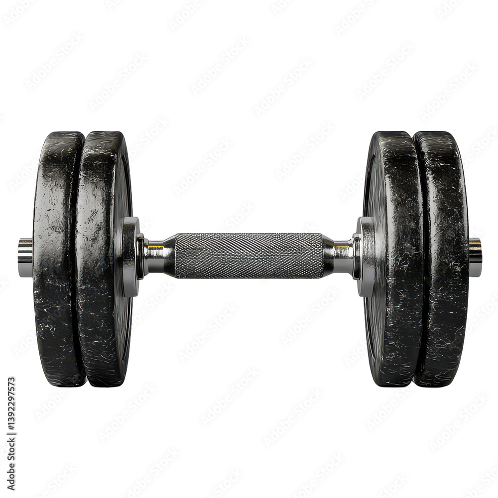 Fototapeta premium Dumbbell set png modern dumbbells png gym weights png fitness equipment png strength training png transparent background image