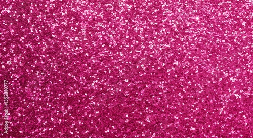 Hot Pink Sparkle: A Shimmering Texture AI Generated
