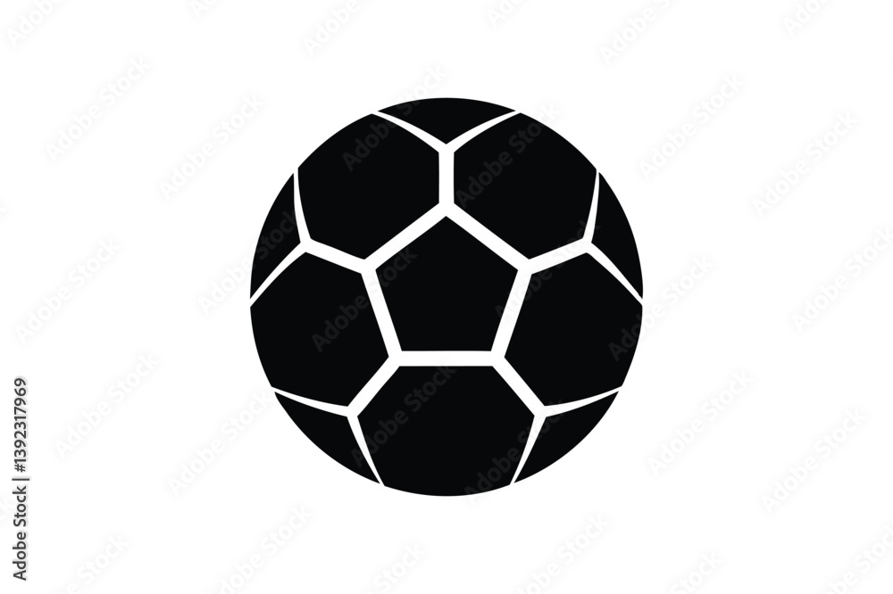 soccer ball, icon, silhouette, soccer ball, icon, silhouette,