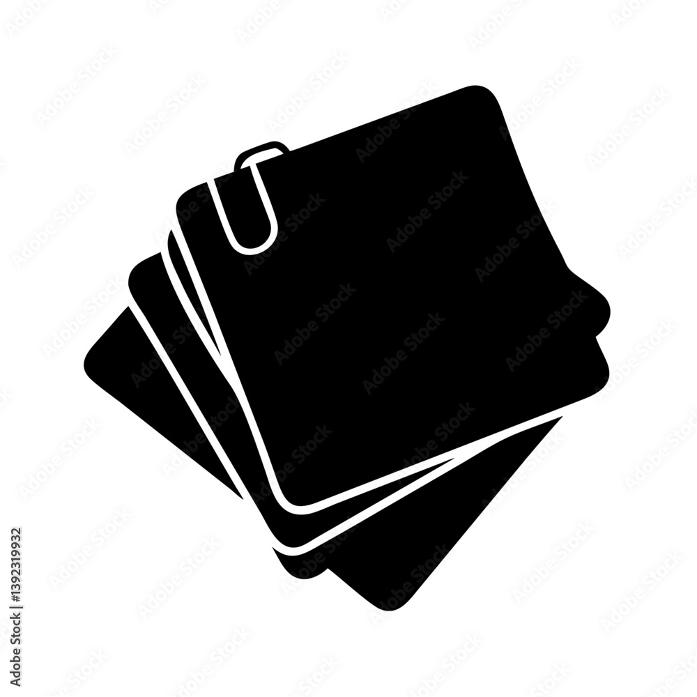 sticky notes icon, sticky notes line art - simple line art of sticky notes, perfect for sticky notes logos and icons sticky notes icon, sticky notes line art - simple line art of sticky notes, perfect for sticky notes logos and icons