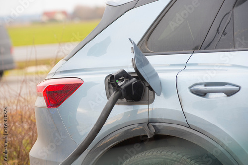 symbol of an electric car