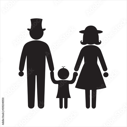 easter sunday silhouette vector art