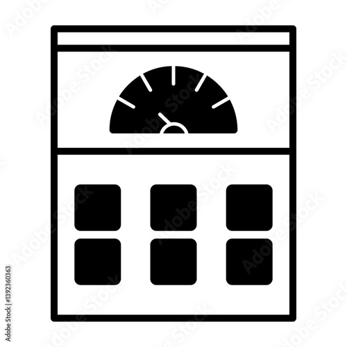 Ammeter Icon