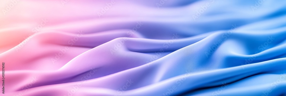 Fototapeta premium Aurora inspired cold gradient blending icy blue and lavender subtle motion streaks for northern vibe 