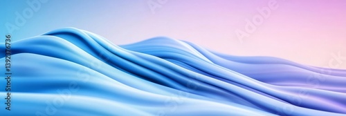 Wallpaper Mural Aurora inspired cold gradient blending icy blue and lavender subtle motion streaks for northern vibe  Torontodigital.ca