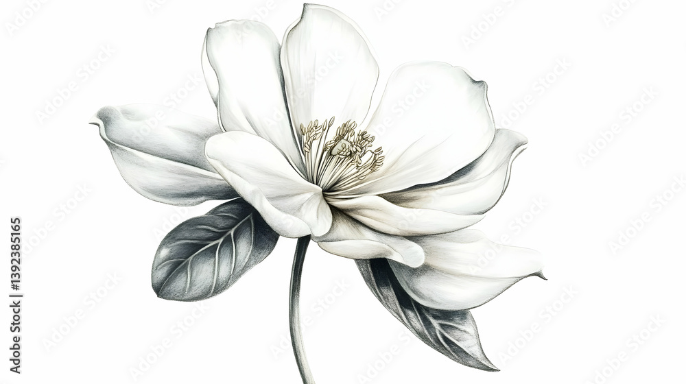 Obraz premium drawing flower images illustration