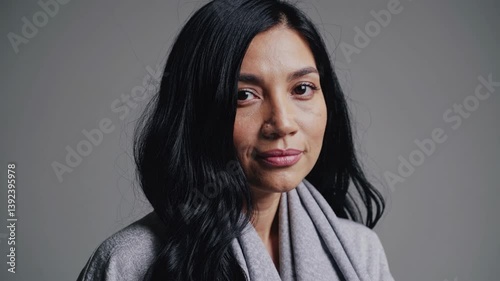 The Elegant Woman in Portrait