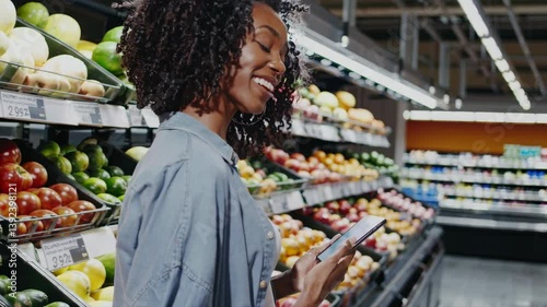 The Woman in Grocery Aisle