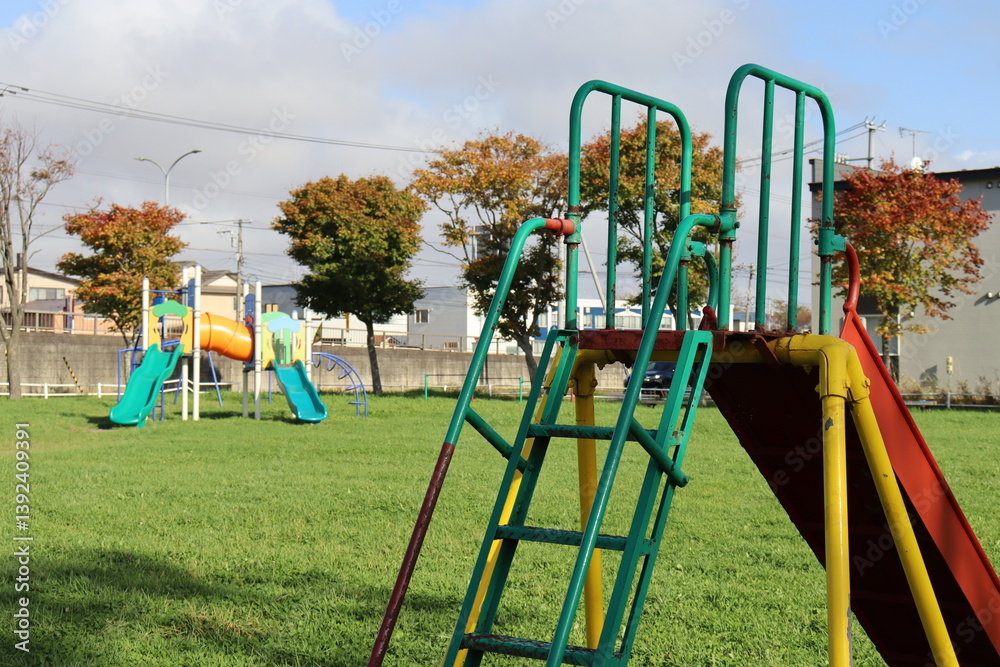 Fototapeta premium 滑り台