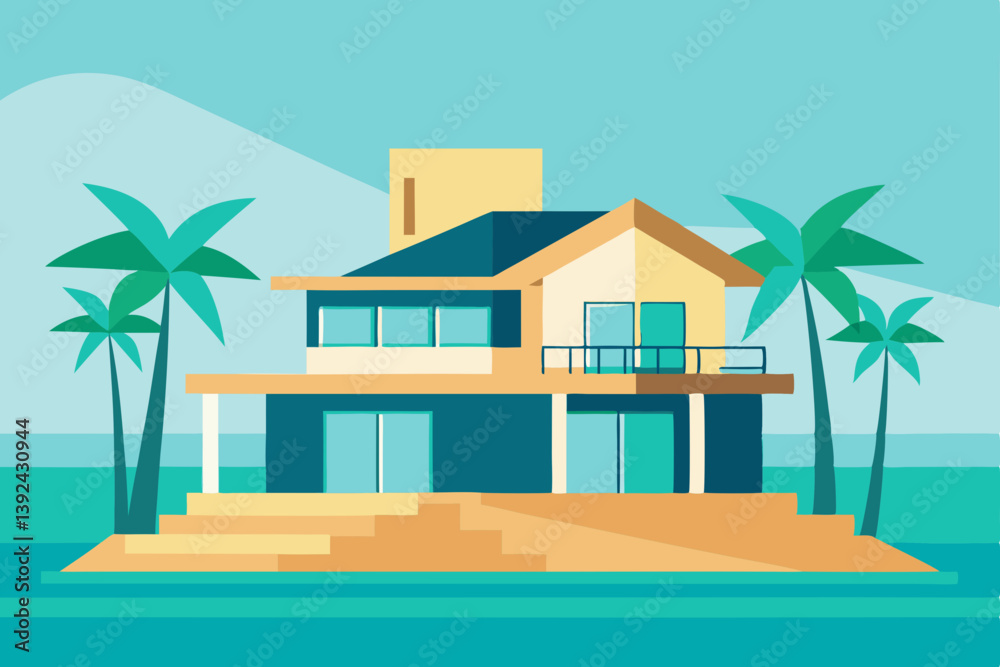 house on the sea
